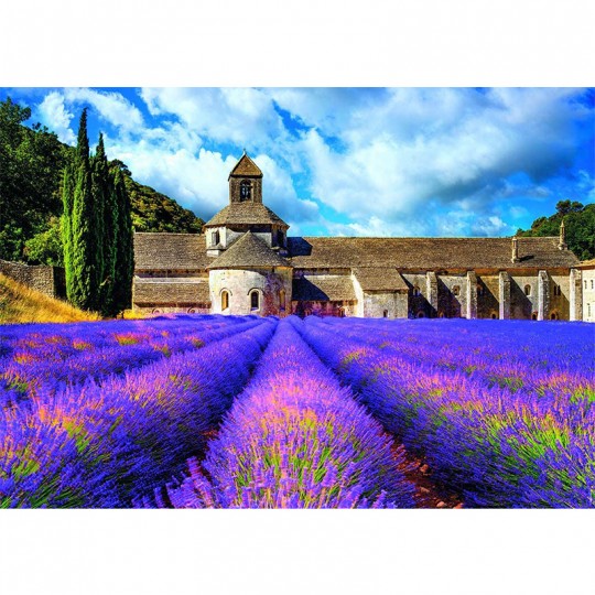 Puzzle 1500 pcs Collection Évasion - Abbaye Notre-Dame de Sénanque Nathan - 2
