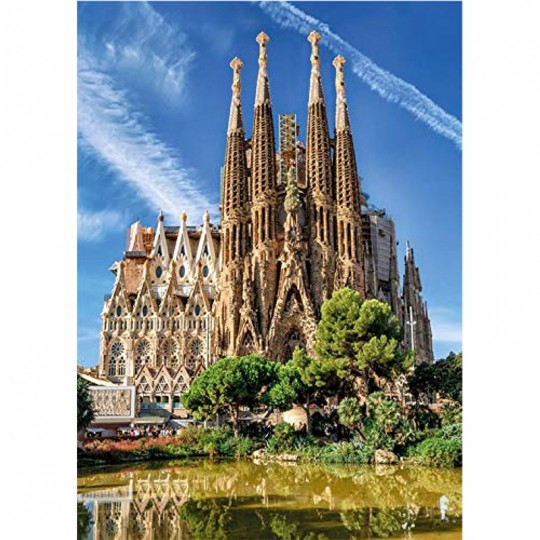 Puzzle Sagrada Familia, Barcelona - 1000 pcs Jumbo Diset - 2