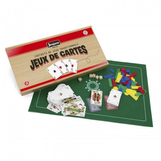 Coffret de Jeux de Cartes - coffret en bois Jeujura Jeujura - 1