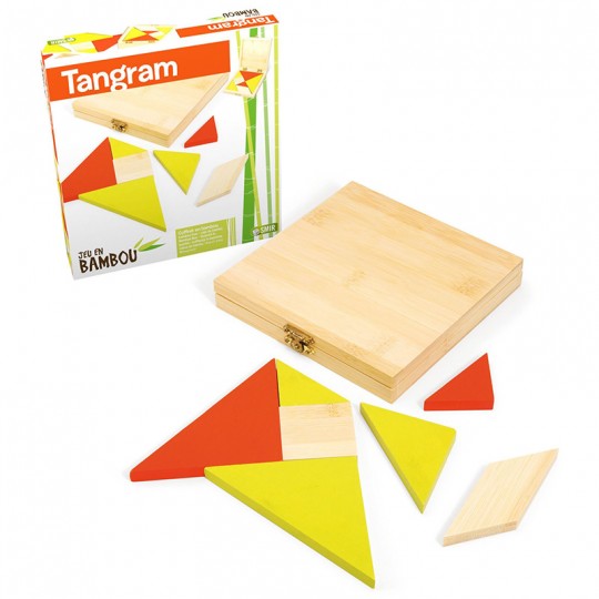 Tangram - Coffret en Bambou Jeujura - 1