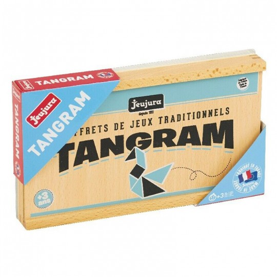 Jeu de Tangram en bois - coffret en bois JeuJura Jeujura - 2