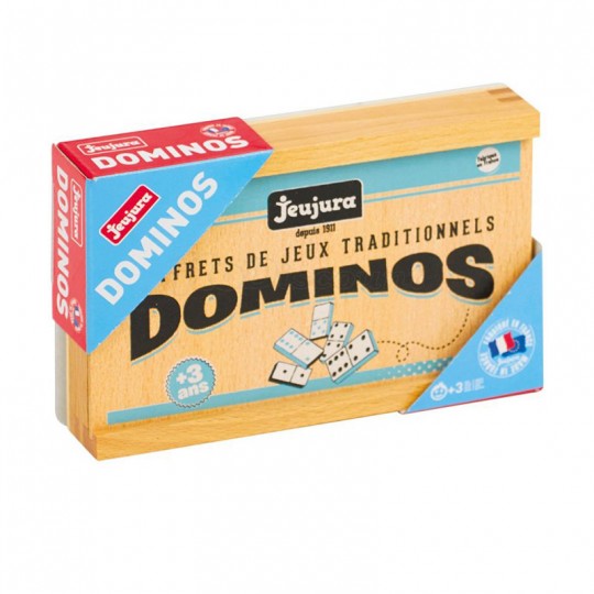 Jeu de Dominos en bois - coffret en bois Jeujura Jeujura - 2