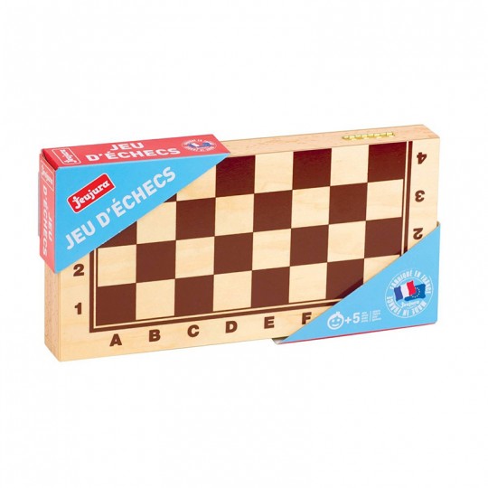 Jeu d'Echecs - coffret pliant 30cm (Lettré et Chiffré) Jeujura - 2