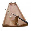 Bowling Billard XL 2m Holz-bi-ba-butze - 1 Bowling Billard XL 2m Holz-bi-ba-butze - 1