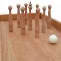 Bowling Billard XL 2m Holz-bi-ba-butze - 4 Bowling Billard XL 2m Holz-bi-ba-butze - 4