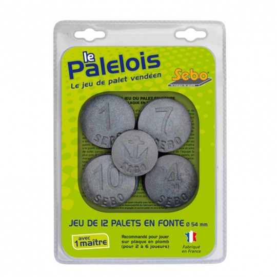 Jeu de palets vendéens en fonte de loisir Cadetel - 1