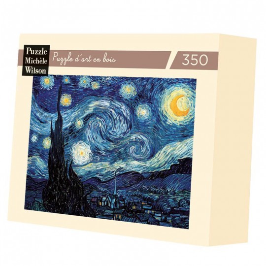 Puzzle d'art en bois Nuit Étoilée - 350 pcs Puzzle Michèle Wilson - 1