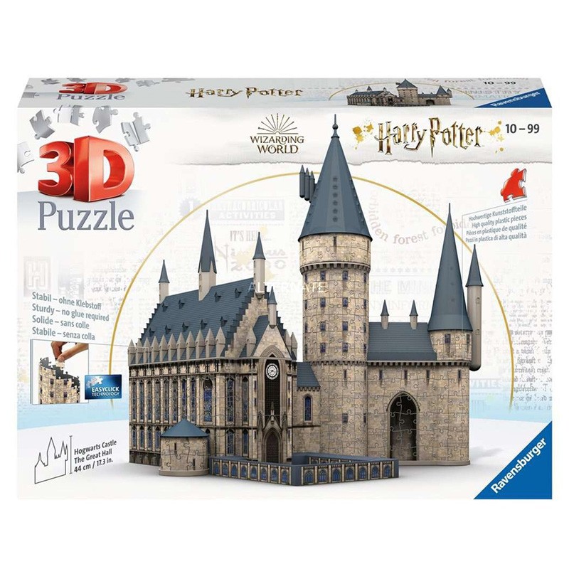 Puzzle 3D Château de Poudlard Harry Potter - 540 pcs - BCD JEUX