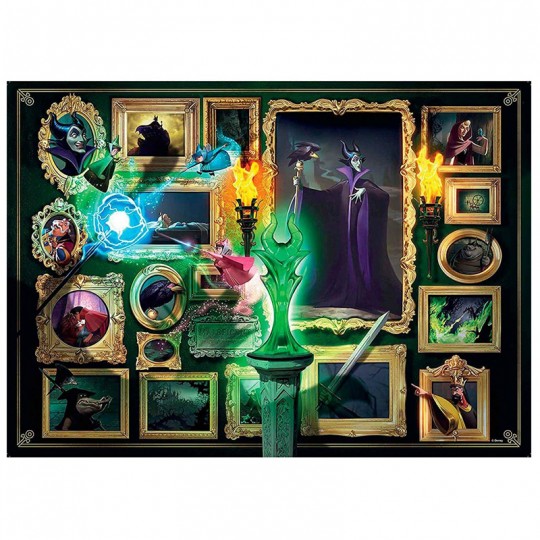 Puzzle Collection Disney Villainous 1000 pcs - Maléfique Ravensburger - 1