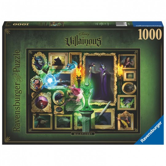 Puzzle Collection Disney Villainous 1000 pcs - Maléfique Ravensburger - 2