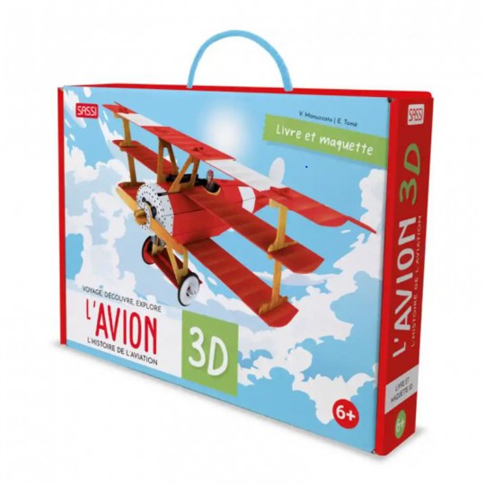 Voyage, découvre, Explore - L'avion 3D - L'histoire de l'Aviation Sassi - 1