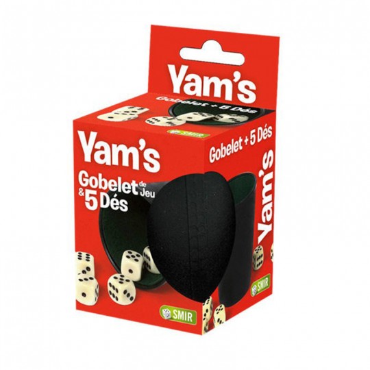 Yam's Gobelet plastique + 5 dés SMIR - 2