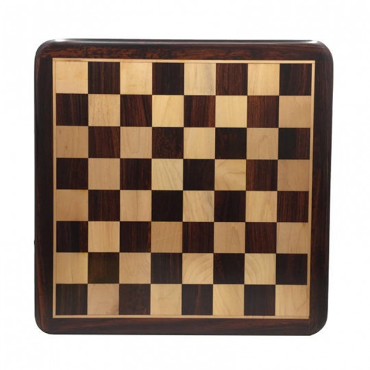 Echiquier 50 cm en Palissandre - Case 50mm Wilson Jeux - 1