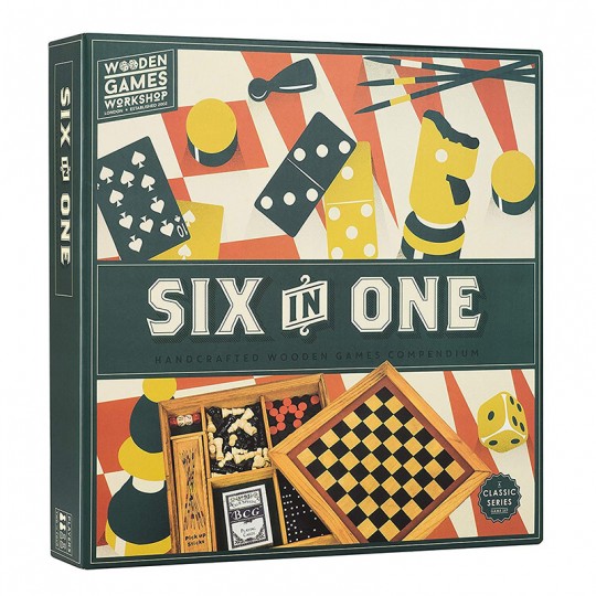 Six in One - Coffret 6 jeux Professor Puzzle Wooden Games Workshop - 2