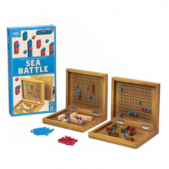 Sea Battle - Professor Puzzle Wooden Games Workshop - 1