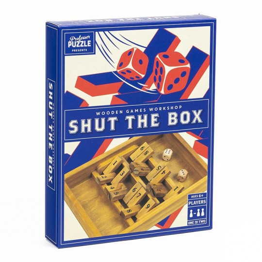 Shut the box - Professor Puzzle Wooden Games Workshop - 1