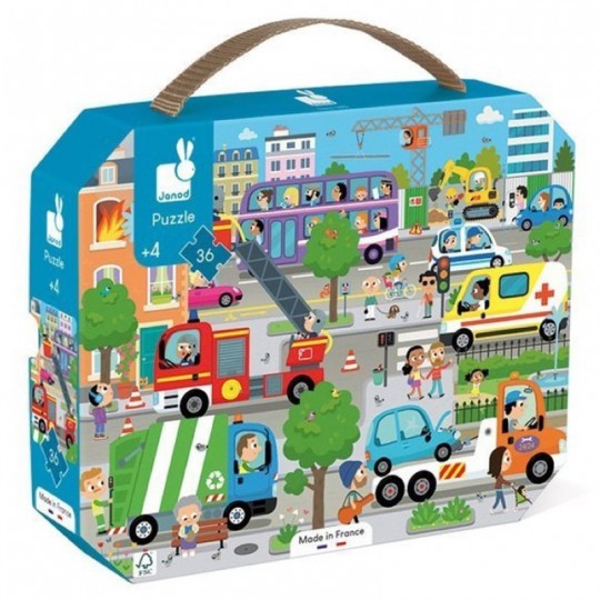 Puzzle city 36 pcs - Janod Janod - 1