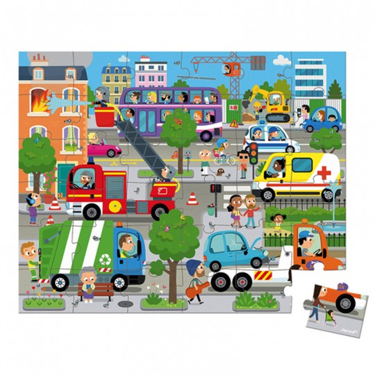 Puzzle city 36 pcs - Janod Janod - 2