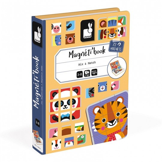 Magnéti'book Mix and Match Animaux - Janod Janod - 1