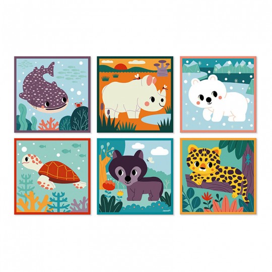 Cubes Animaux WWF - Janod Janod - 2