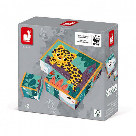 Cubes Animaux WWF - Janod Janod - 3