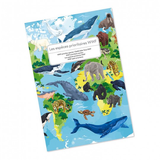 Puzzle éducatif Les espèces prioritaires WWF 350 pcs - Janod Janod - 4