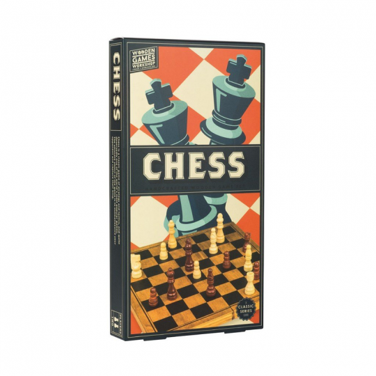 Chess - Jeu d'échecs 25cm - Professor Puzzle Wooden Games Workshop - 1