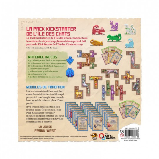 Extension Pack KS - L'Île des Chats Lucky Duck Games - 2