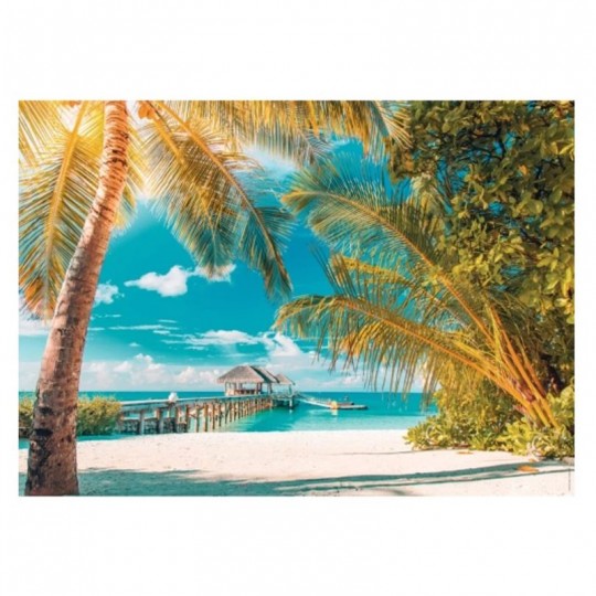 Puzzle Collection Evasion 1500 pcs - Plage paradisiaque Nathan - 2