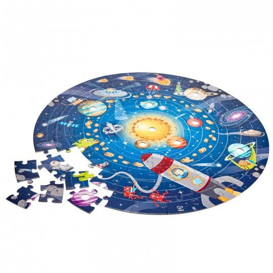 Puzzle système solaire 102 pcs - Hape Hape - 1