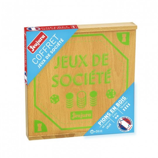 Coffret jeux de société plateaux en bois - Jeujura Jeujura - 2