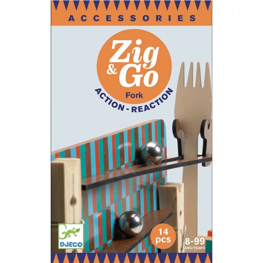 Zig and Go Fork 14 pièces - Djeco Djeco - 1