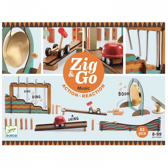 Zig and Go Music 52 pièces - Djeco Djeco - 1