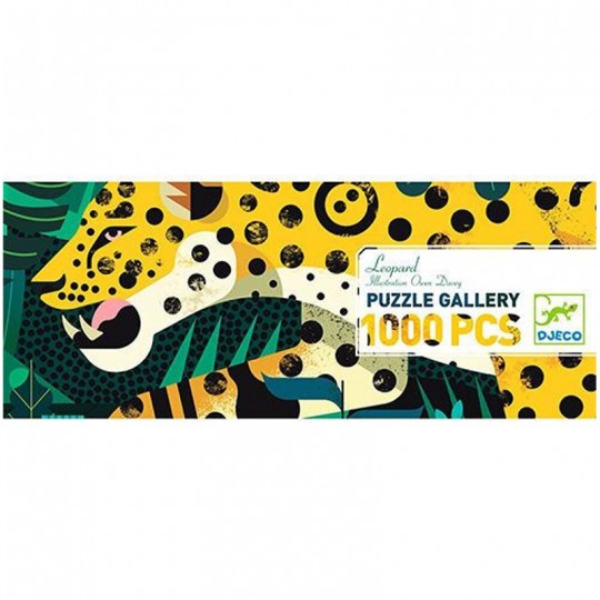 Puzzle Gallery 1000 pcs Leopard - Djeco Djeco - 1