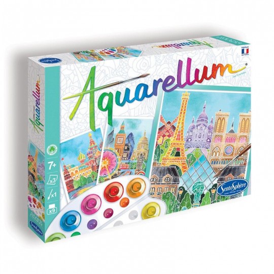 Aquarellum les Capitales SentoSphère - 1