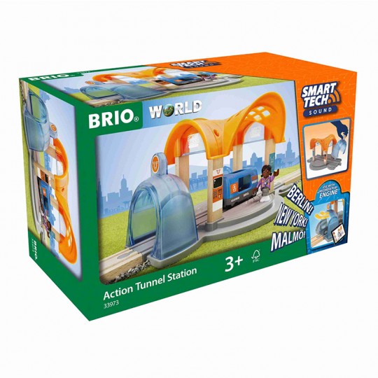 Gare Smart Tech Sound - Accessoire circuit de train en bois - Brio BRIO - 2