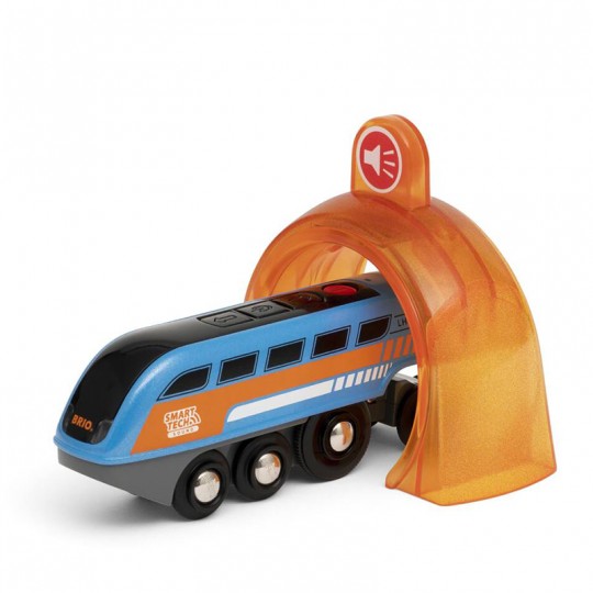 Locomotive à Enregistreur vocal Smart Tech Sound - Accessoire circuit de train en bois - Brio BRIO - 1