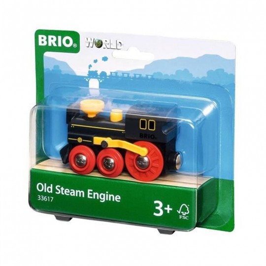 Grande Locomotive à vapeur - Accessoire circuit de train en bois - Brio BRIO - 1