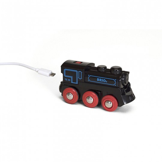 Locomotive Rechargeable- Accessoire circuit de train en bois - Brio BRIO - 1