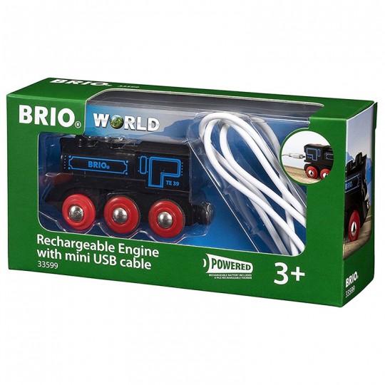 Locomotive Rechargeable- Accessoire circuit de train en bois - Brio BRIO - 2