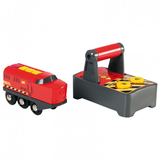 Train Express Radiocommandé - Accessoire circuit de train en bois - Brio BRIO - 1