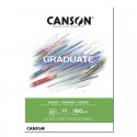 CANSON Bloc dessin blanc Graduate 30 feuilles 160g A3 Canson - 1 CANSON Bloc dessin blanc Graduate 30 feuilles 160g A3 Canson - 1