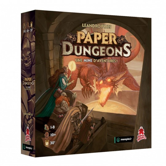 Paper dungeons - Le jeu SuperMeeple - 1