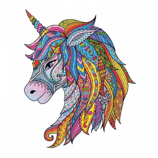 La Licorne Féerique taille S - PUZZLE CREATIF Creatif Puzzle - 1