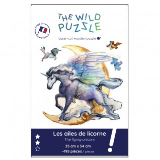 Puzzle en Bois - Le Tendre Chat Harmandi-Puzzle-90093 119 pièces Puzzles -  Chats