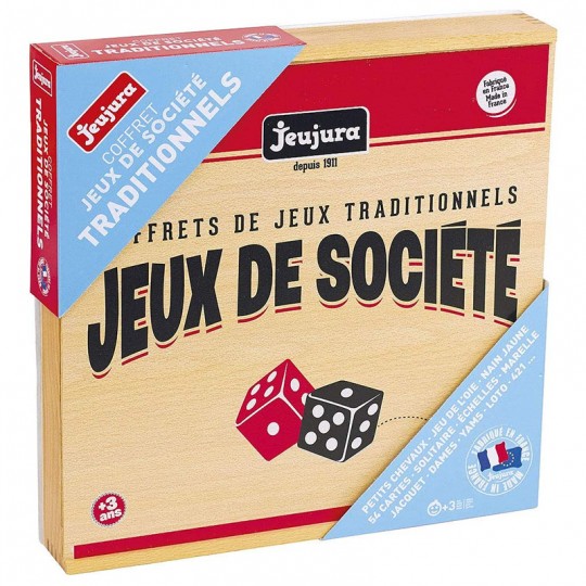 Coffret 150 jeux de Société traditionnels - Jeujura Jeujura - 1
