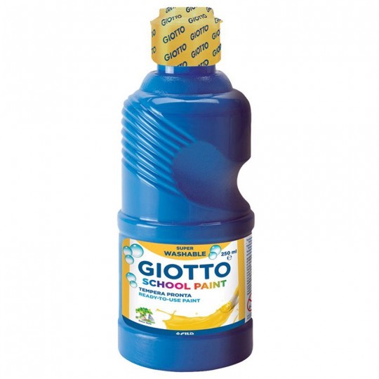 Flacon 250 ml School Gouache Giotto Bleu Giotto - 1