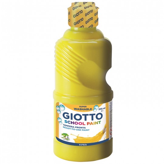 Flacon 250 ml School Gouache Giotto Jaune Giotto - 1