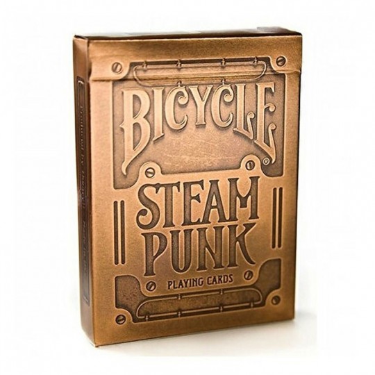 Jeu de cartes Classic Bicycle Steampunk gold Bicycle - 1