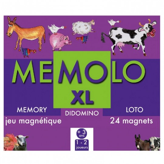 Memolo XL Violet Carrément Jeu - 1